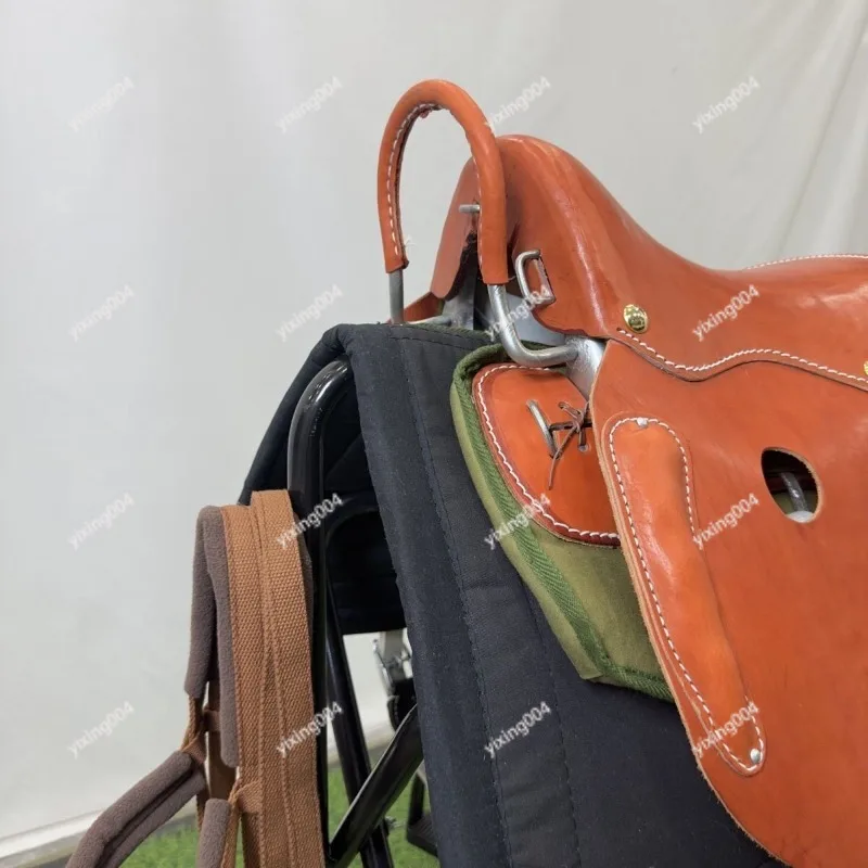 Complete Mini Saddle Set With Armrest Equestrian Riding Accessories