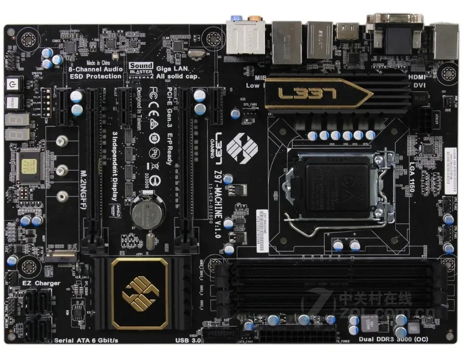 

For elite Z97-Machine V1.0 main board 1150 pins z97 luxury big board