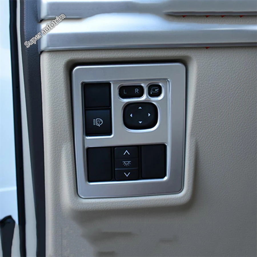 

Door Handle Handrail Panel Cover Trim Armrest Box Strip Garnish Matte Fit For Toyota Land Cruiser Prado FJ150 150 2010 - 2020