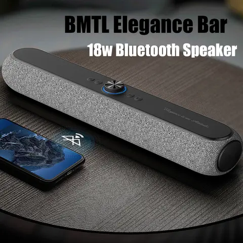 XDOBO Elegance Bar 18W Portable Bluetooth Speaker TWS Surround Wireless Subwoofer Soundbox Home Theater Game TV Music Center Box