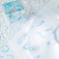 1pcs/lot Decorative Adhesive Tapes misty fantasy land Junk Journal DIY Paper Japanese Masking Scrapbooking Stickers