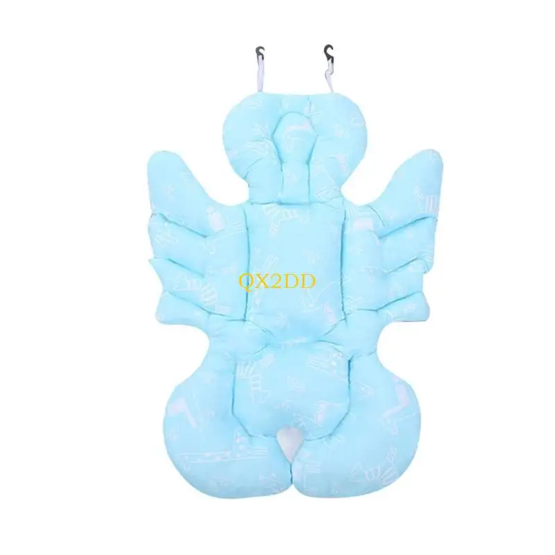 QX2D Comfortable Baby Stroller Cushion Body & Head Support for Newborns and Toddlers