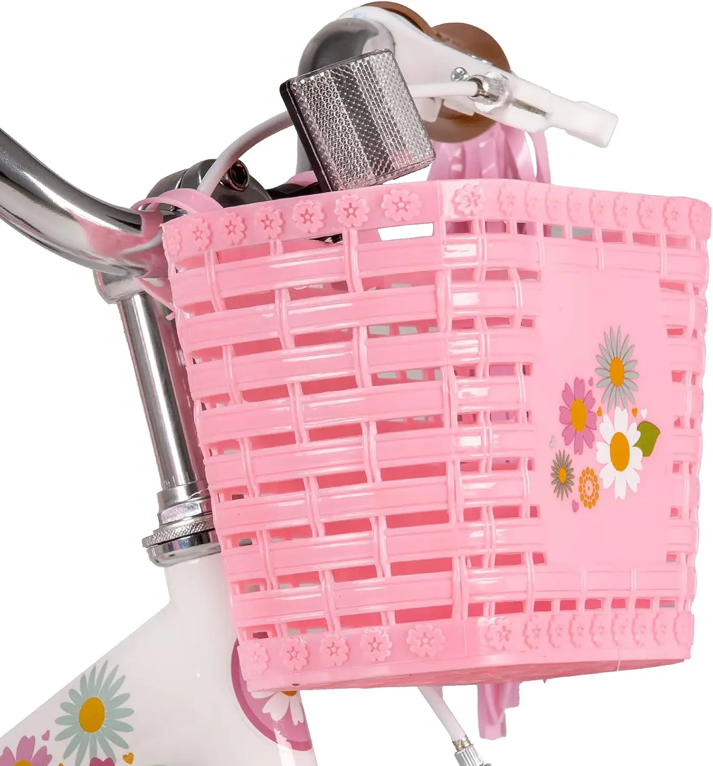 Little Daisy Kids Bike for Girls Boys Ages 2-7 Years, 14 Inch Girls Bikes with Doll Bike Seat & Streamers, Boys Bike with