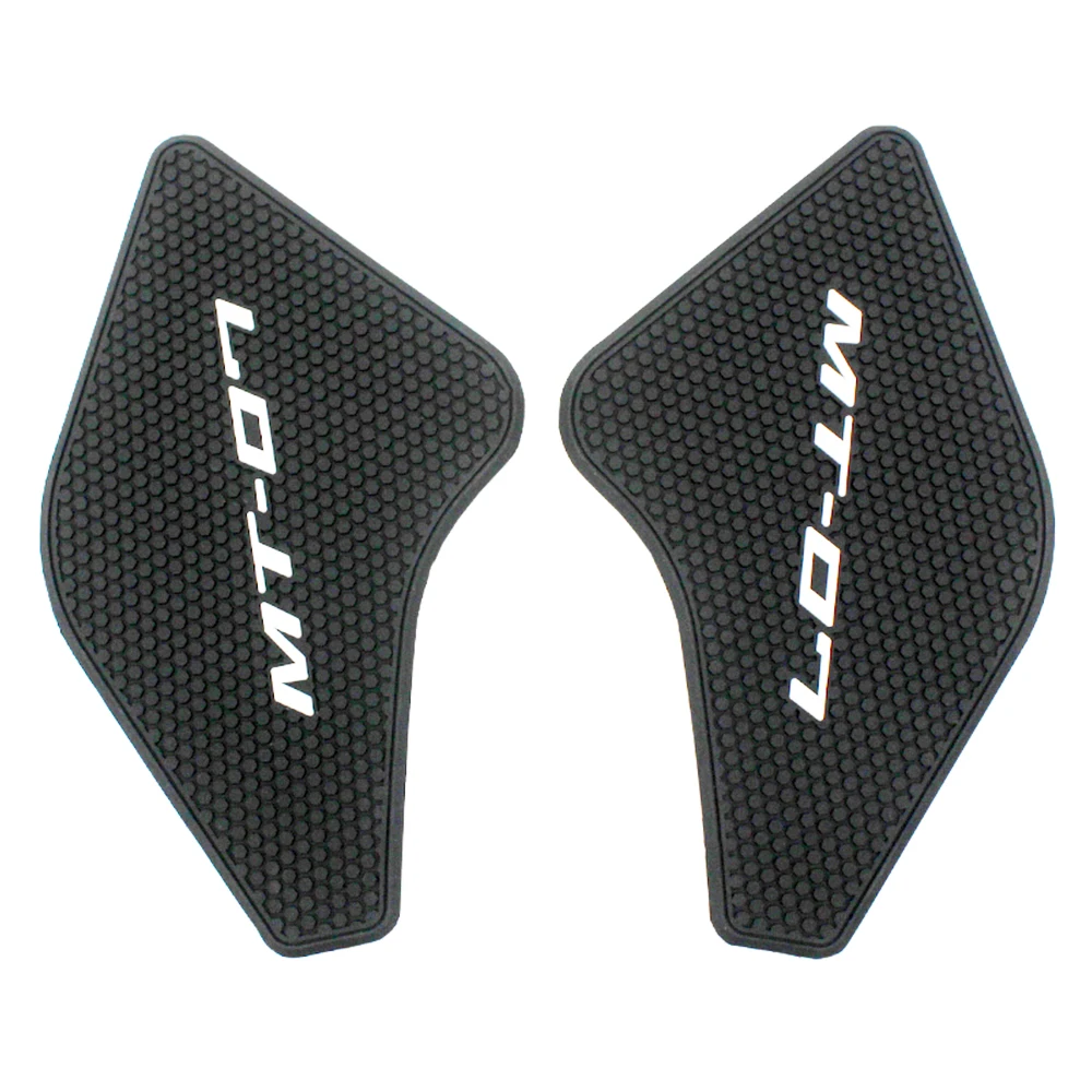 Fit for Yamaha MT07 MT-07 ABS FZ07 FZ-07 2021 2022 2023 2024 Motorcycle Tank Pad FuelTank Side Knee Traction Grip Anti Slip Pads