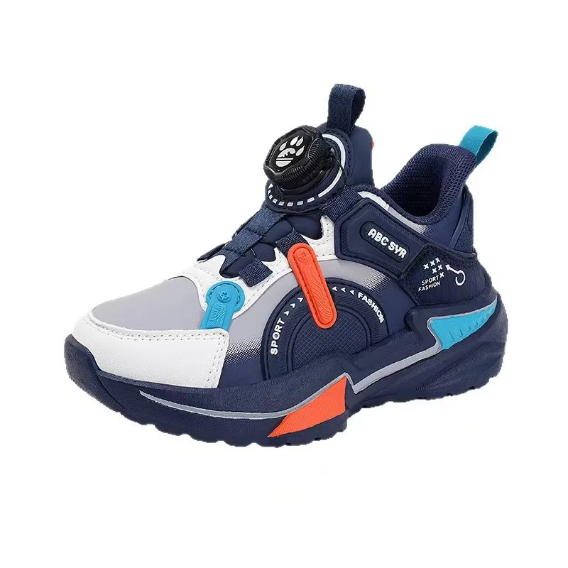 أحذية الجري للأطفال أحذية رياضية قابلة للتنفس في الهواء الطلق للأولاد والبنات أحذية مشي كاجوال برباط أحذية رياضية خفيفة الوزن