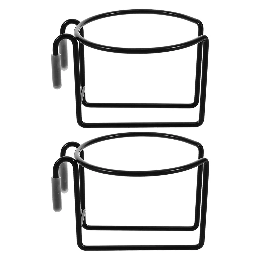 

2Pcs Shopping Cart Cup Holder Portable Hanging Universal Grocery Trolley Coffee Bottle Drink Organizer Cup Holder Supermarket