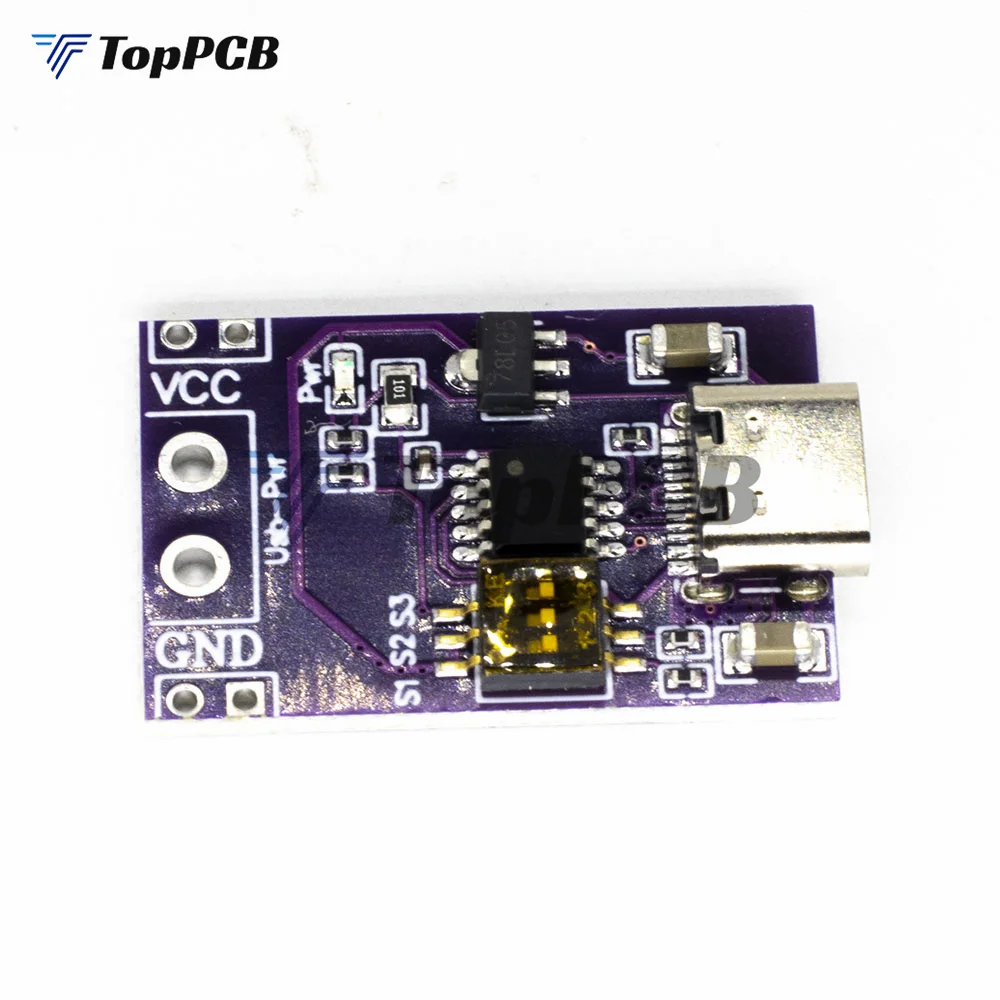 Type-C PD QC AFC Fast Quick Charge Decoy Trigger Board USB-C 18650 Lithium Battery Power Charging Module 5V 9V 15V 20V