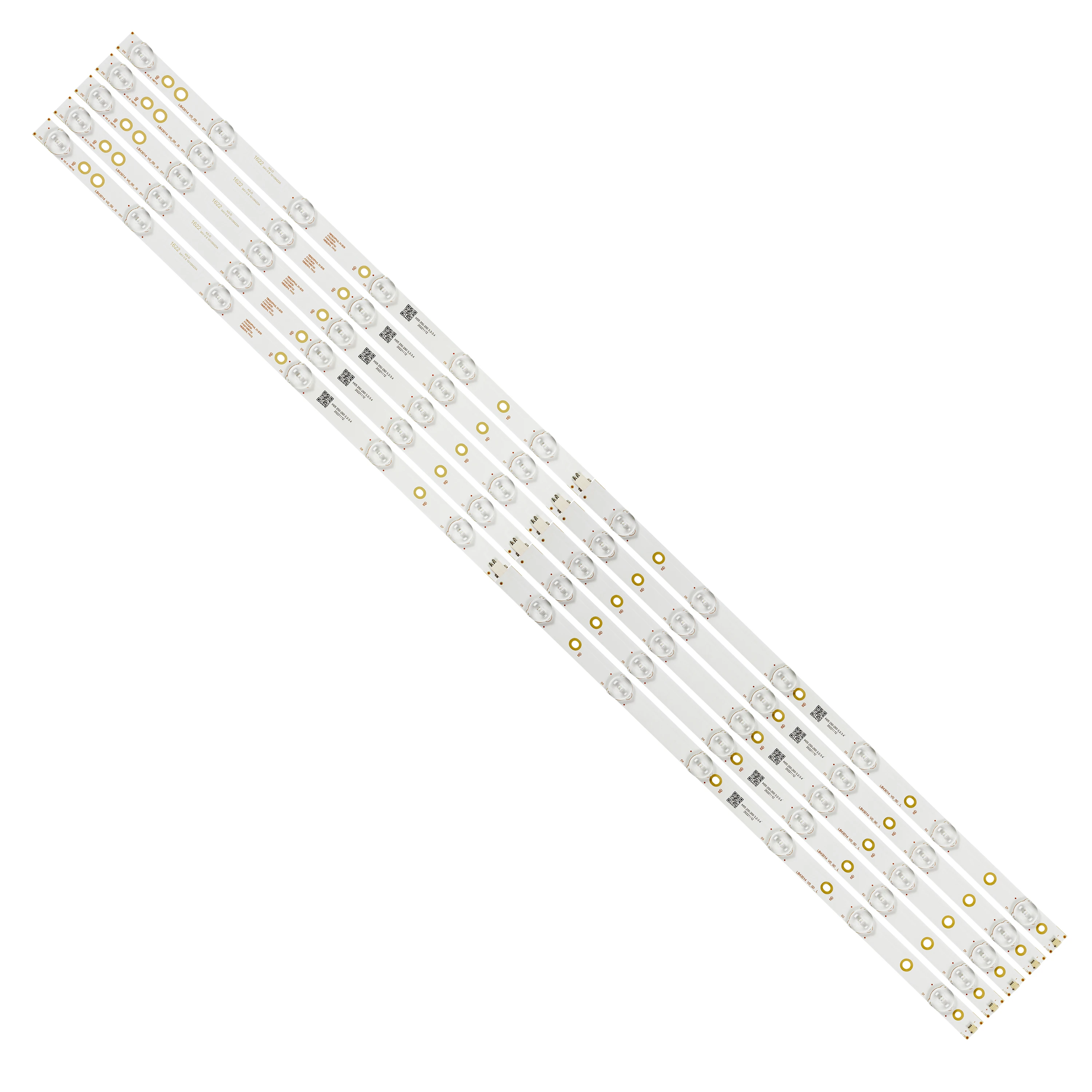 5pcs HA CONDOTTO LA Striscia di 12 LED LB43014 V0_00 per Philips 43 \
