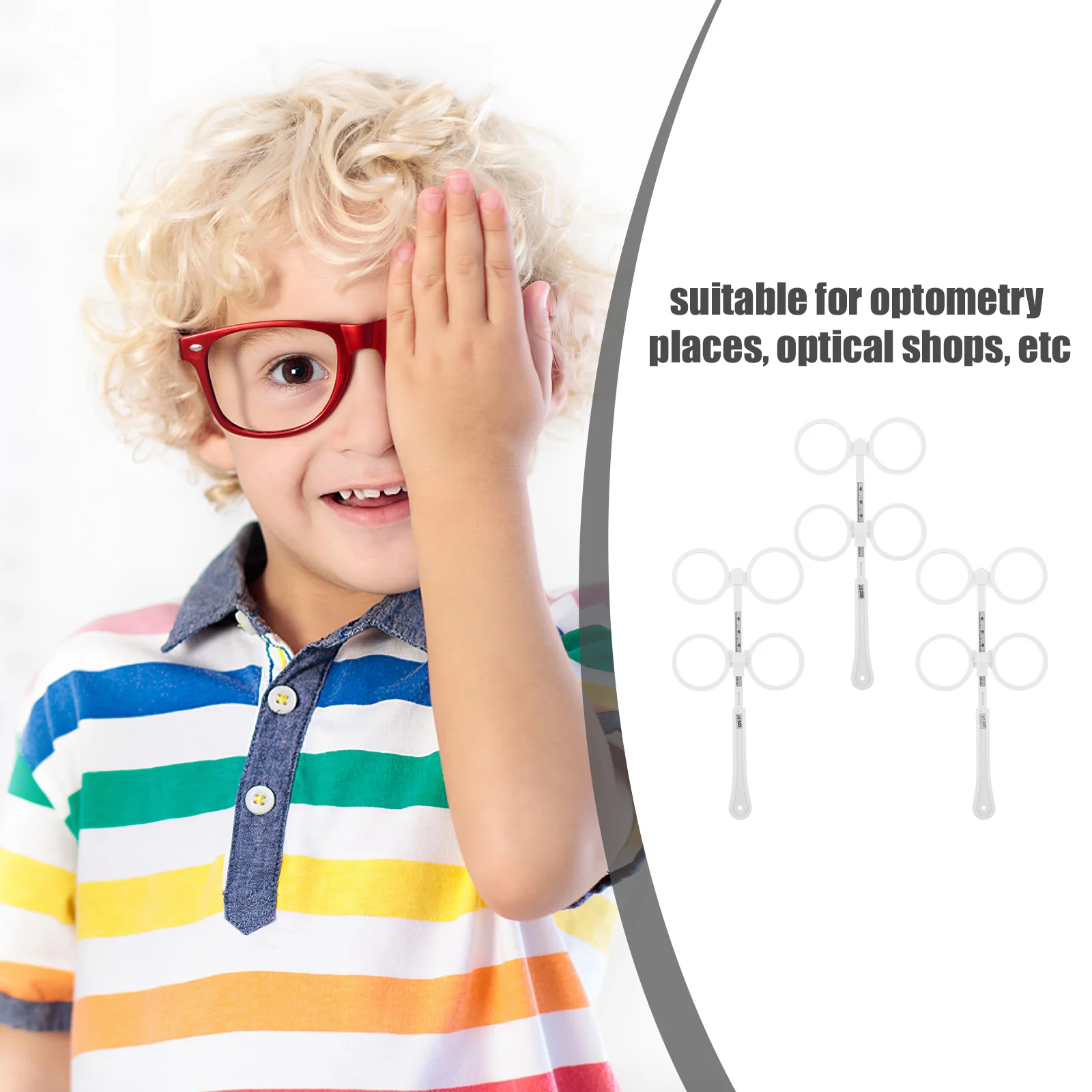 3 Pcs Glasses Accessories Flips Trial Lens Optometry Flipper Optical Adjustable