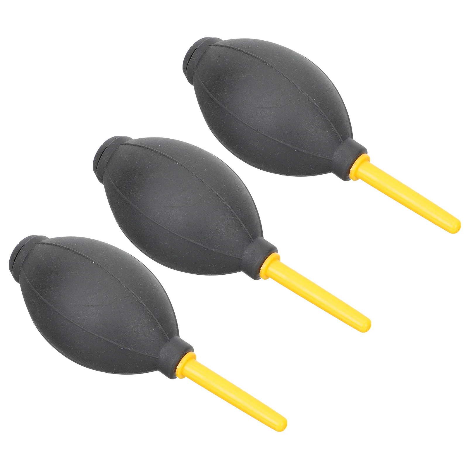 

3pcs Black Cleaning Ball Air Blower for Camera Lens Dust Mini Tpe Duster Kit Powerful Airflow LCD Sensors Musical Instruments