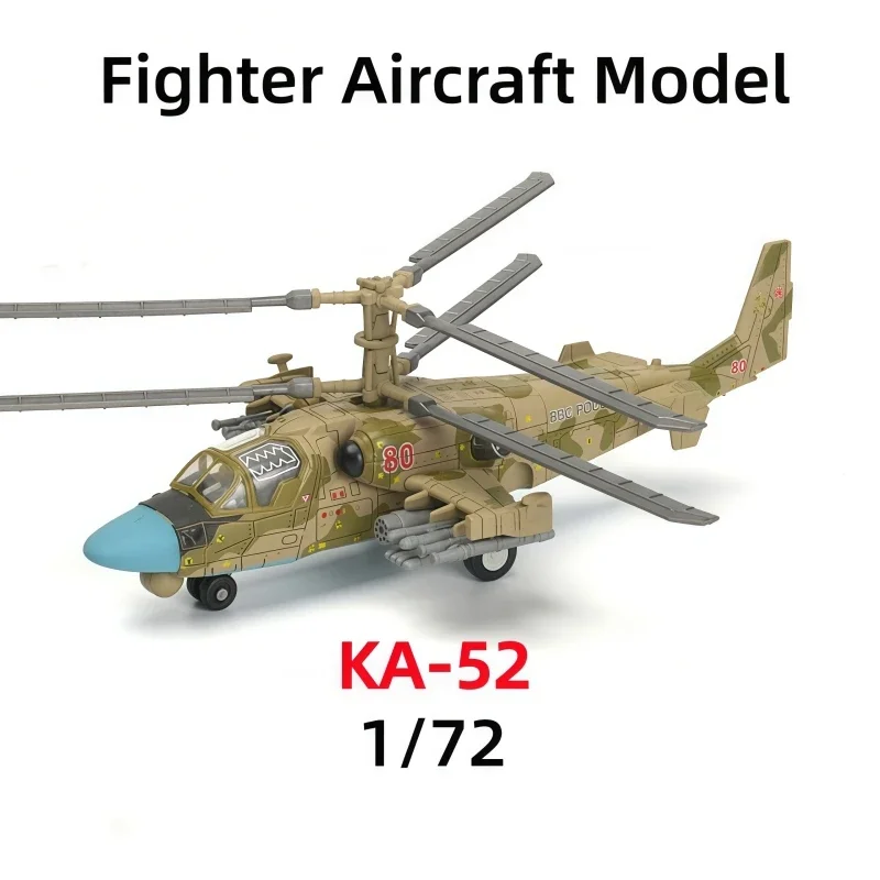 1/72 Kreative Militärserie Alligator KA-52 Angriffshubschrauber Bausteinmodell DIY Zusammenbaubare Bausteine Spielzeug für Weihnachtsgeschenke