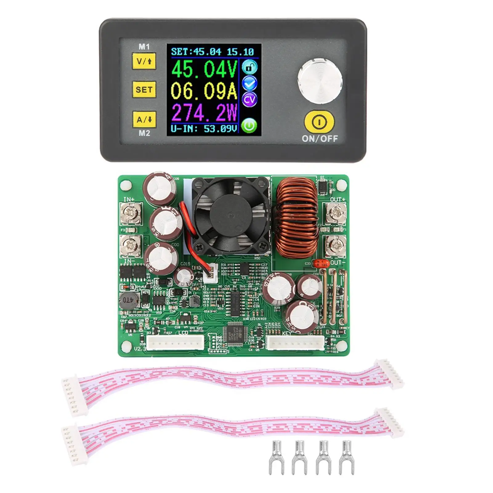 

Adjustable DC to DC Converter Step Down Power Supply Module Constant Voltage Current Control 15A 20A 12V 5V Output