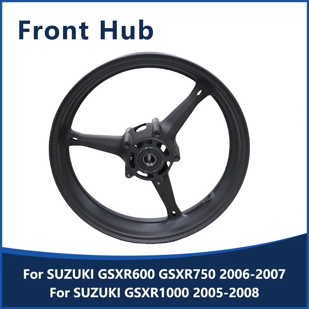 

For Suzuki GSXR600 GSXR750 2006-2007 GSXR1000 2005-2008 GSXR 600 750 1000 Front Wheel Rim Wheel HUB Motorcycle Accessories