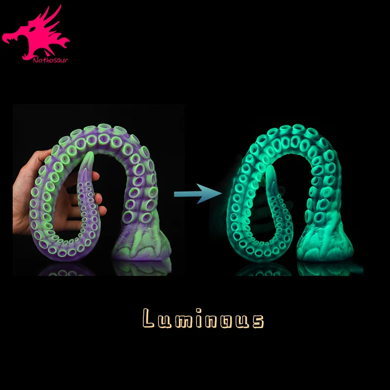 

Nothosaur ALLA Tentacle Dildo Color Silicone Toys Realistic Octopus Fake Penis Adult Fantasy Dildo Holder Masturbation Sex Toys