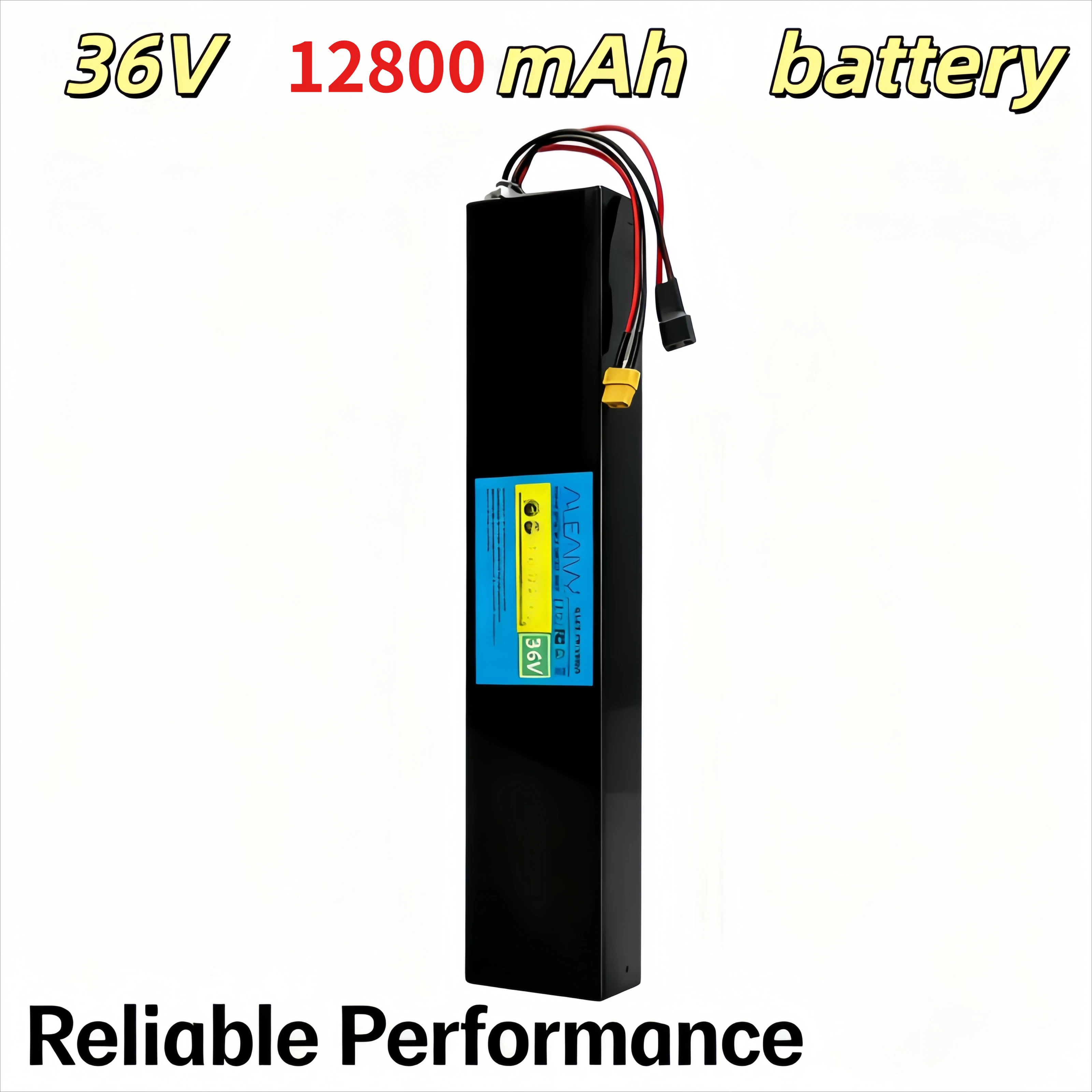 

10S4P 36V 12000mAh Rechargeable Lithium Battery for 500W 700W ,18650 Li-ion Battery Pack with BMS High Performance Replacement