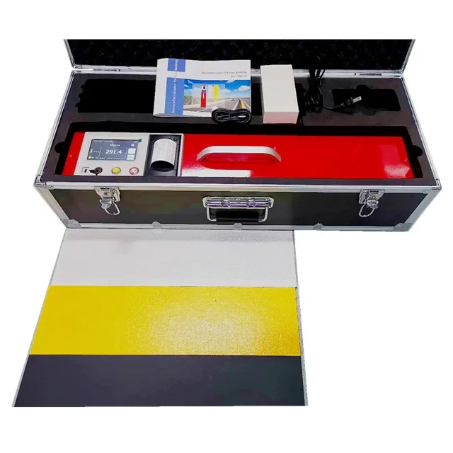 Portable Printing Retro Reflectometer for Road Line Mark Line Retroreflectometer (RL) With GPS Function Measurement Device