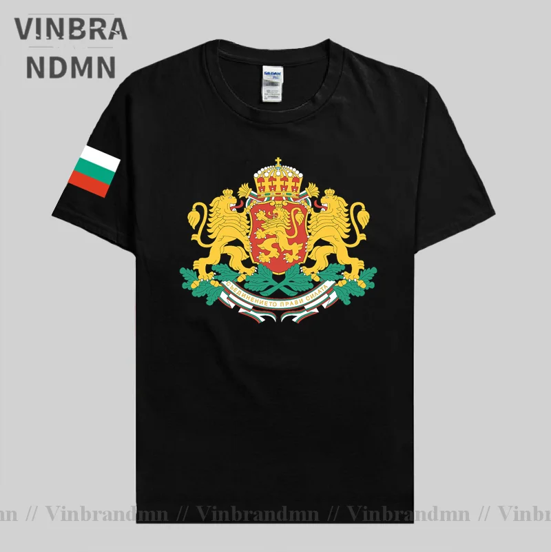 Bulgaria Bulgarian men t shirt fashion jerseys nation tshirt team 100% cotton t-shirt clothing top country sporting BGR Tops Tee