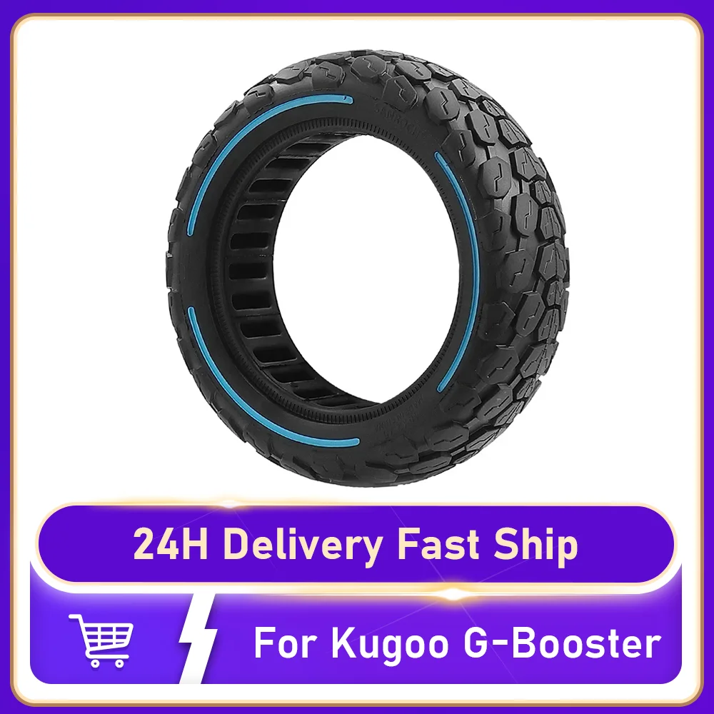 

10inch 10x2.75 Off-Road Solid Tire for Kugoo G-Booster G2 Pro Electric Scooter Accessories Honeycomb Tubeless Non-Pneumatic Tire
