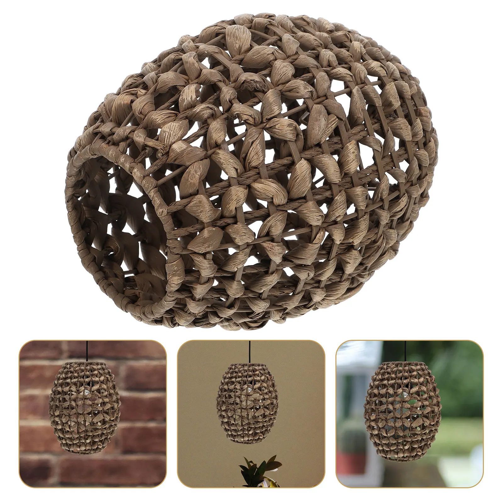woven-lamp-shade-rustic-lampshade-for-hanging-pendant-light-restaurant-hotel-farmhouse-decorative-fit-e27-bulb-not-included-boho