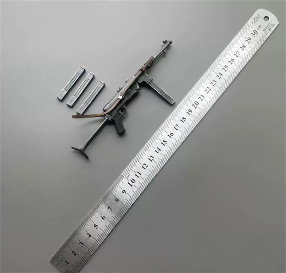Copy Version UJINDOU UD9011 Scale 1/6 ZYTOYS MP40 Mini Toys Model PVC Material Not Real Accessories For 12
