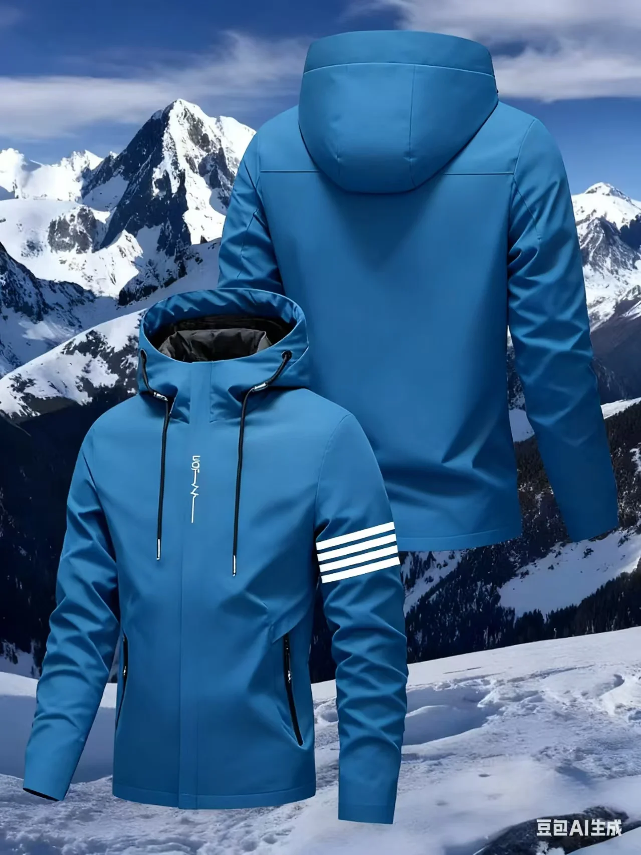 

Зимняя утепленная флисовая куртка, теплое ветрозащитное пальто на молнии с несколькими карманами на молнии, уличные куртки больших размеров, верхняя одежда