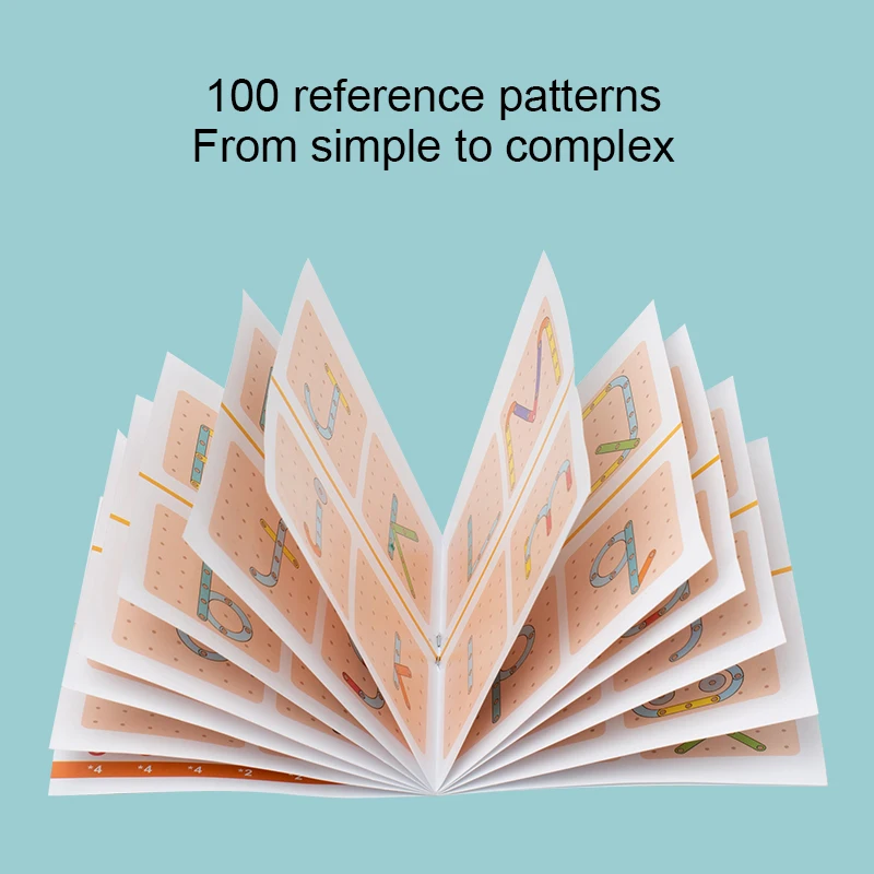 モンテッソーリ-子供、早期教育ブロック、一致する幾何学的文字と数字、多用途の形状、男の子と女の子のためのおもちゃセット
