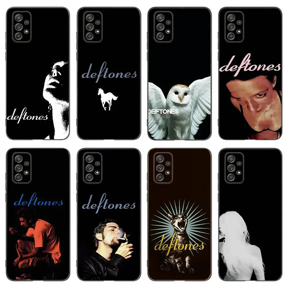 

Band D-Deftones Phone Case For Samsung Galaxy A 91,80,73,72,53,52,51,22,5G,Plus,J,Note Soft Black Cover