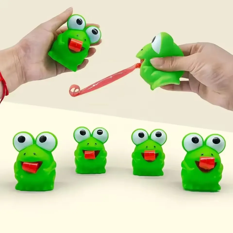 Capybara Fidget Squeeze Spielzeug Niedliches Quetschspielzeug mit Herausgestreckter Zunge Stressabbau-Spielzeug Geburtstagsgeschenke Party – Detail 2