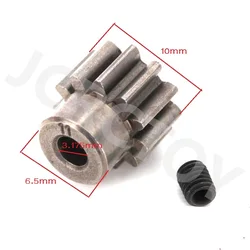 RC 32P 11T 3.175mm Metal Motor Gear Pinion Gear #6747 For TRAXXAS Rustler T4 TRX-6 RC Car Upgrade Parts