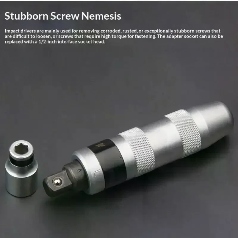 

7/13Pcs Manual Reversible Impact Driver Set Extractor Phillips Slotted Bits Drive Impact Screwdriver