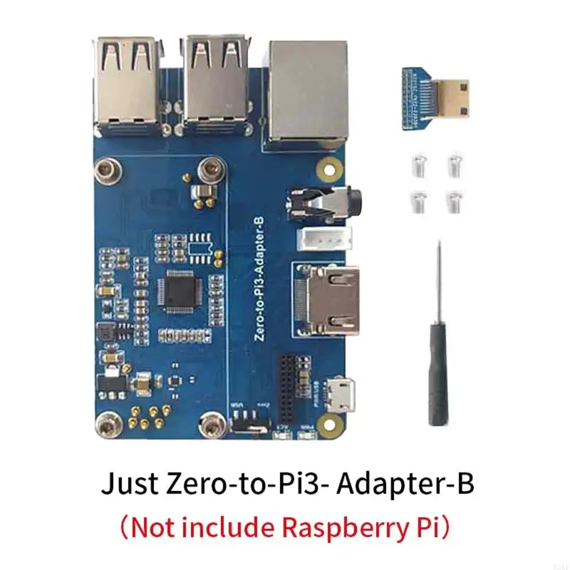 B0KF Ethernet/USB Hub Hat Expansion Board per Zerow Zerowh con porta Ethernet RJ45 10/100m (chip RTL8152B)