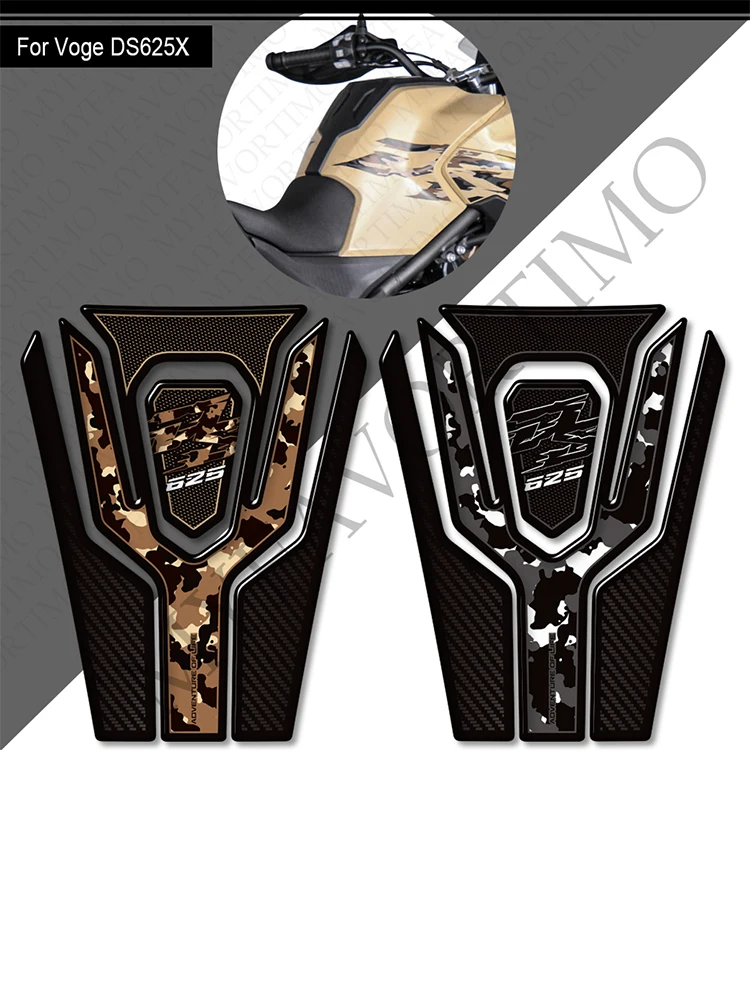 Autocollants de protection pour réservoir d'aventure VOGE DS625X, autocollants de protection pour gaz, carburant et huile, carénage, garde-main, VOGEDS625X Adv 2025