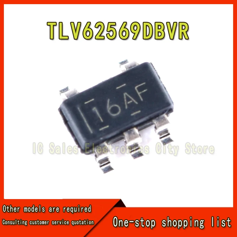 (10piece) 100% New TLV62569DBVR TLV62569DBVT TLV62569 16AF sot23-5 Chipset