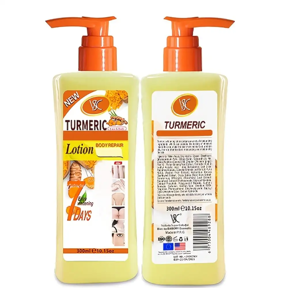 🍯 ✨   ハニートーク ターメリック ボディローション & オイル デュオ |   深く潤いを与え、ハリを与え、輝く肌を実現する天然植物エッセンス ✨ 🌿