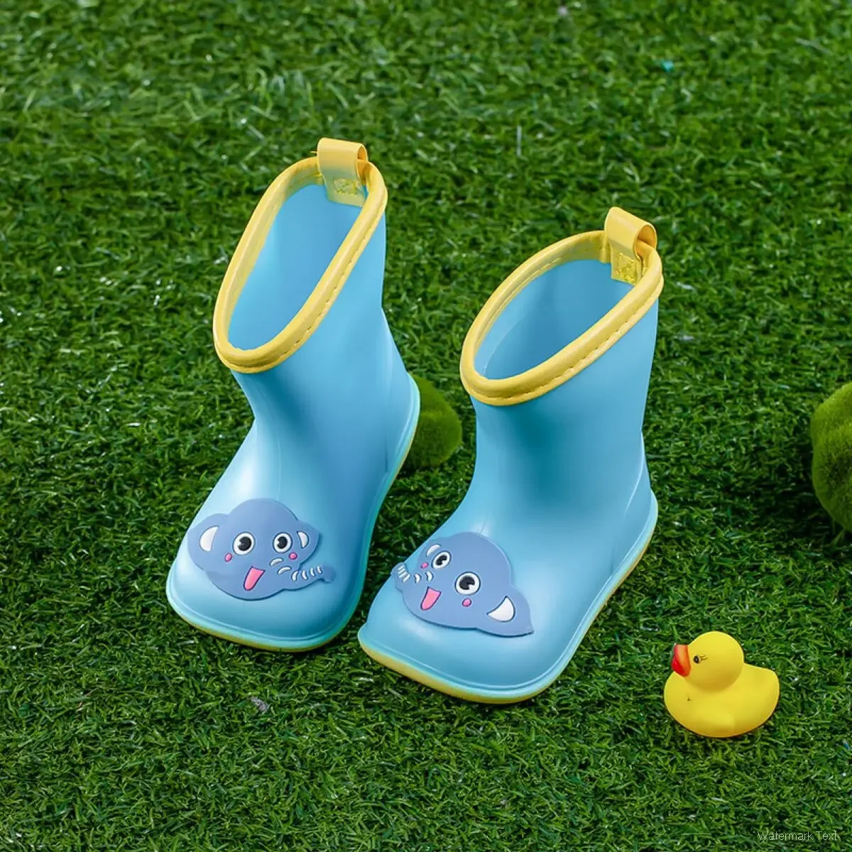 Cute Cartoon Children Rain Boots Baby Raincoat Children Soft Bottom Rain Gear Kindergarten Children Rain Boots