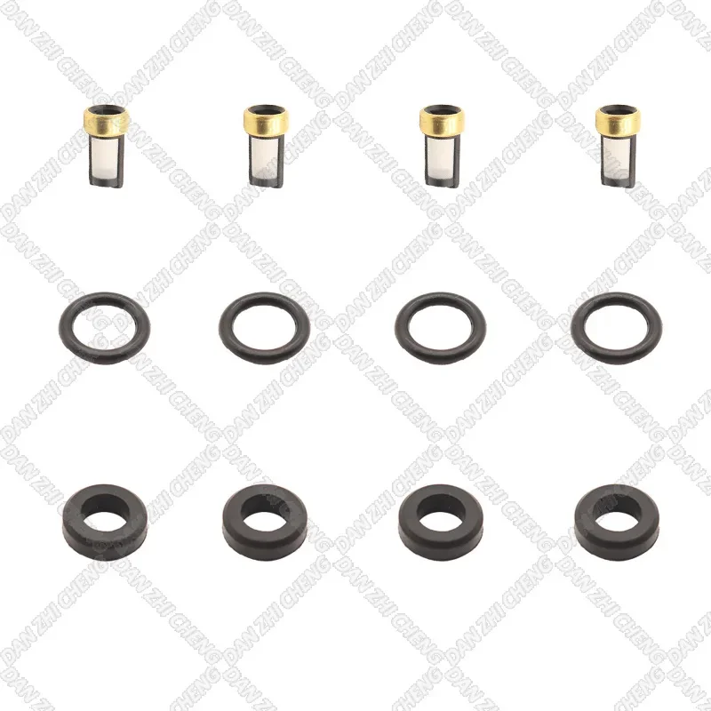 8sets Fuel Injector Repair Kits For Toyota Mark 2 Chaser JZX100/110 Crown JZS171 1JZGE Parts#23250-46070/23250-46080( AY-RK607)