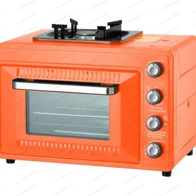 

Outdoor Portable Gas Oven, Field Camping, Integrated Casserole, 25-30L Oven