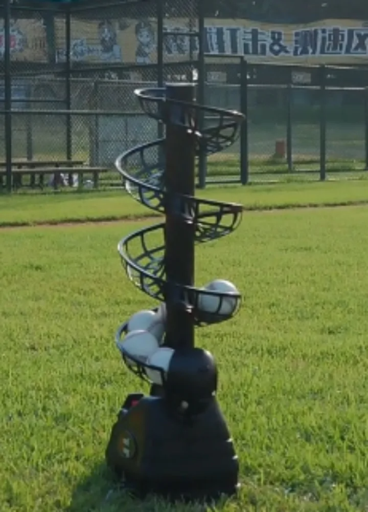 ZH-698Z 2-in-1 Baseball & Tennis Serving Machine Automatic Ball Launcher for Training Practice
