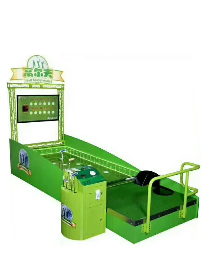 2022 Indoor Sports Games Coin Operated Game Machines Simulation Golf Arcade Game Machine