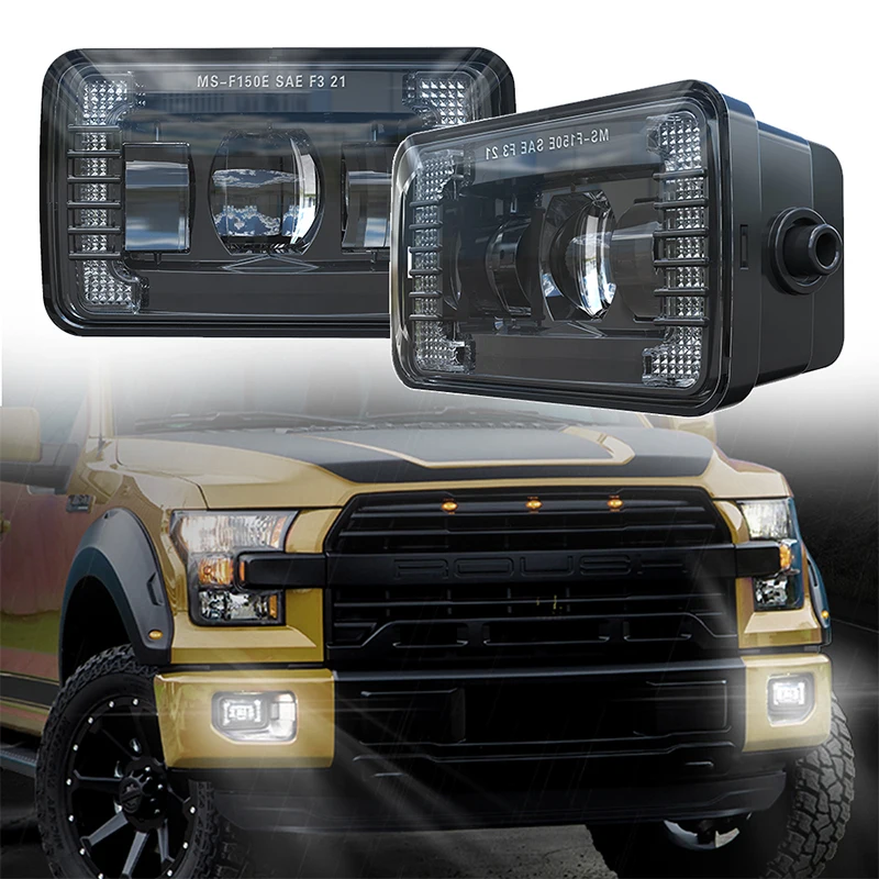 Front Bumper LED Driving Fog Lamps Fog Light For Ford F150 Accessories