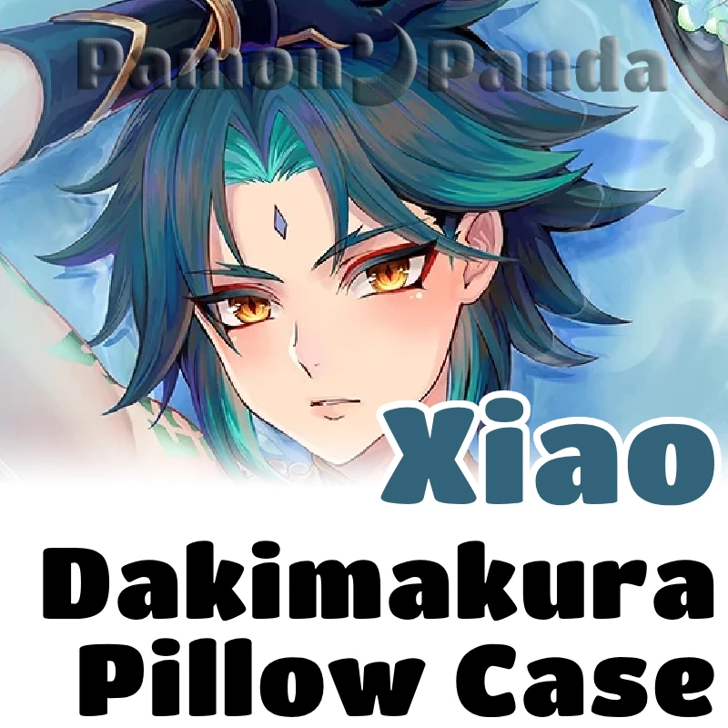 Xiao Dakimakura Genshin Impact Game Hugging Pillow Case Full Body Cushion Cover Pillowcase Home Bedding Decor Otaku MYT