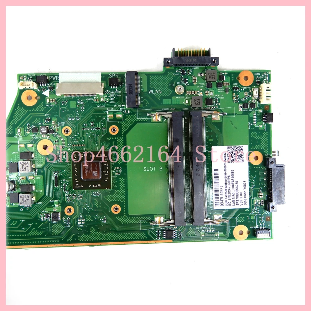 Imagem -03 - Placa-mãe Portátil para Toshiba Satellite Ar10an6050a2632101 A6-6310 Cpu C75d C75d-b V000358250