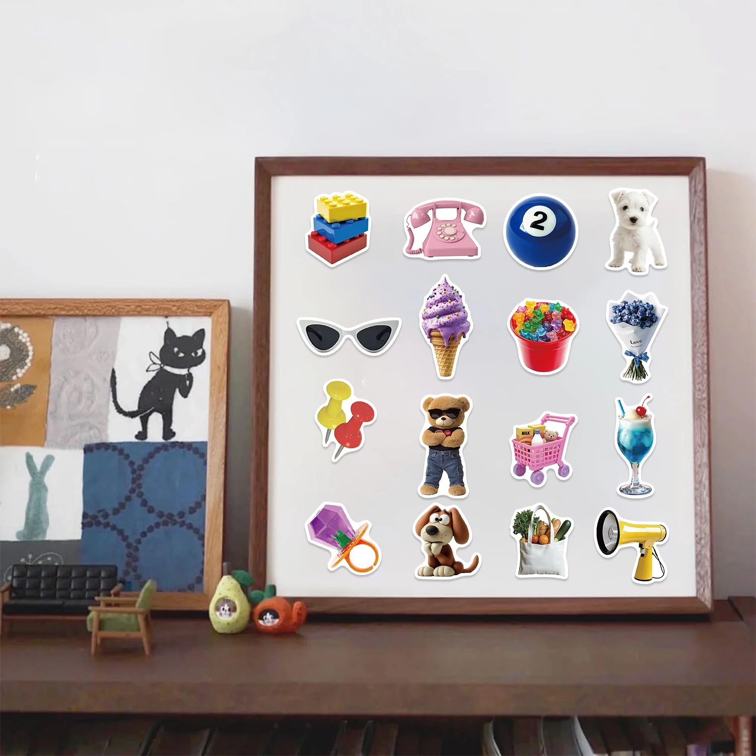 50PCS Cool Y2K Meisjes Esthetiek Sticker DIY Telefoon Laptop Bagage Skateboard Graffiti Klassieke Decals Fun forToy