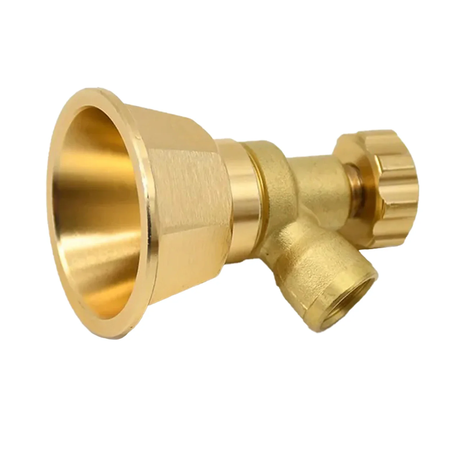 Golden Aluminum Nozzle Agricultural Sprayer Nozzle Agricultural Irrigation Sturdy Adjustable Nozzle Agricultural Sprinkler