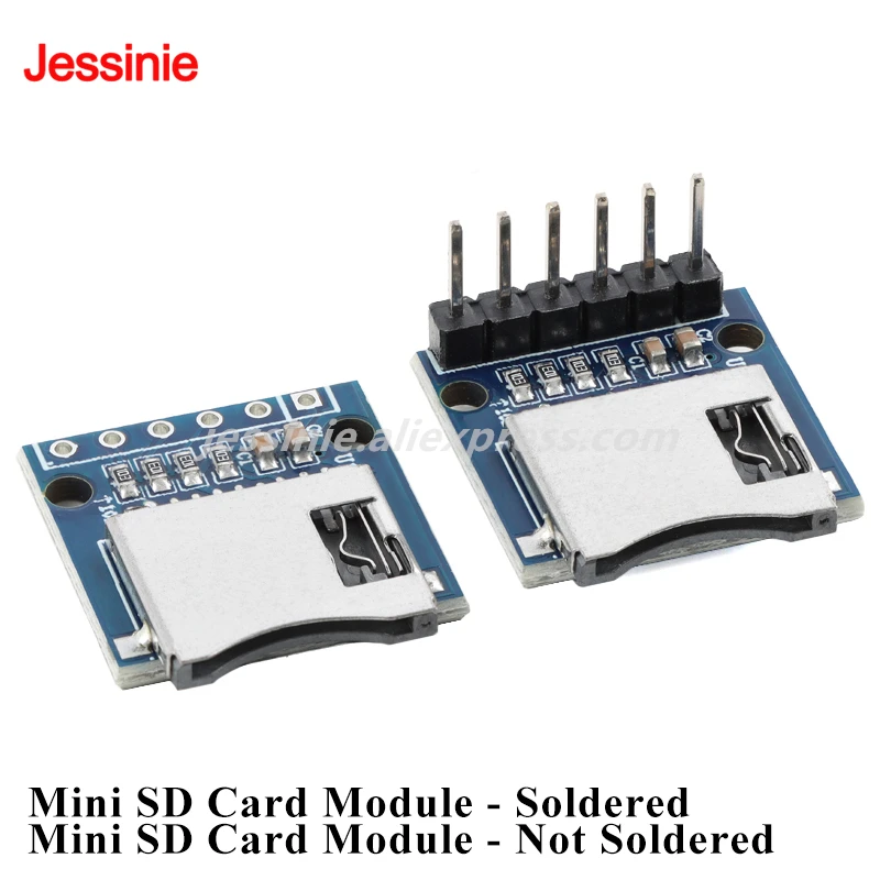 20pcs/1pc Micro SD TF Card Module Storage Expansion Board Mini Micro Memory Shield Adapter Plate Converter for Arduino