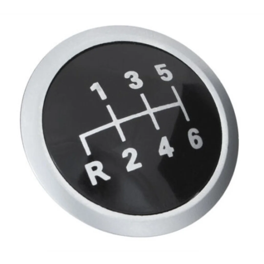 6 Speed Gear Shift Knob Stick Cover Cap Emblem Badge Gear Selector Lever Badge Cover 6 Speed For Mercedes Sprinter