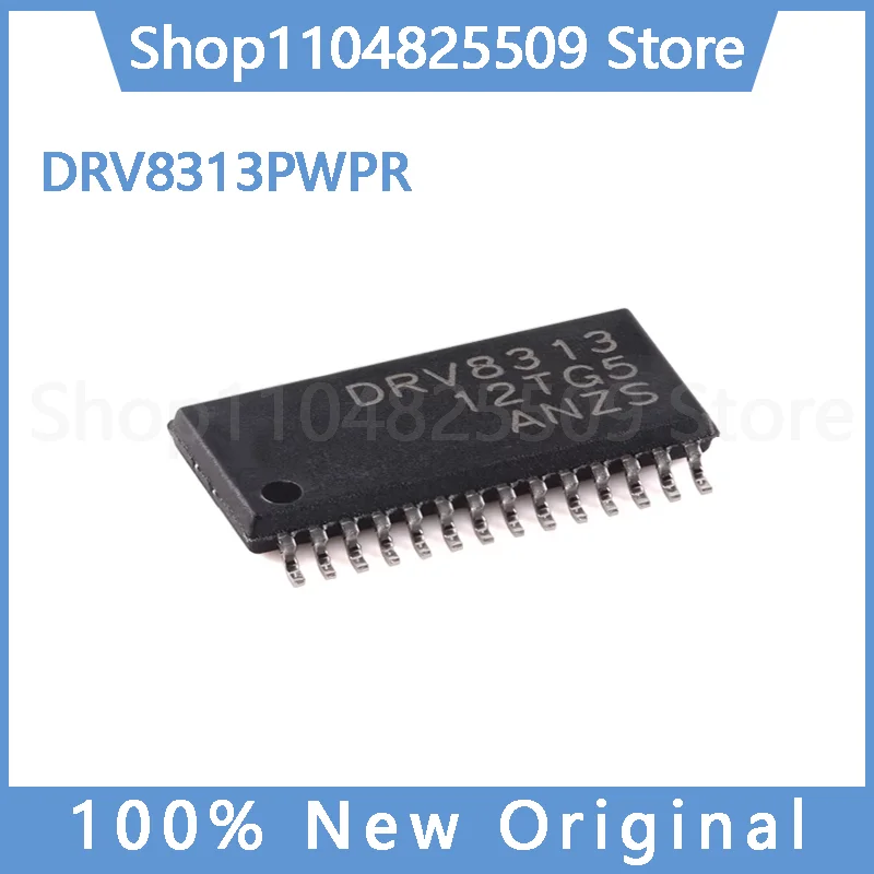 (5~30pcs) pcs 100% Original New DRV8313PWPR — HTSSOP-28-EP, Three-Phase Motor Driver IC