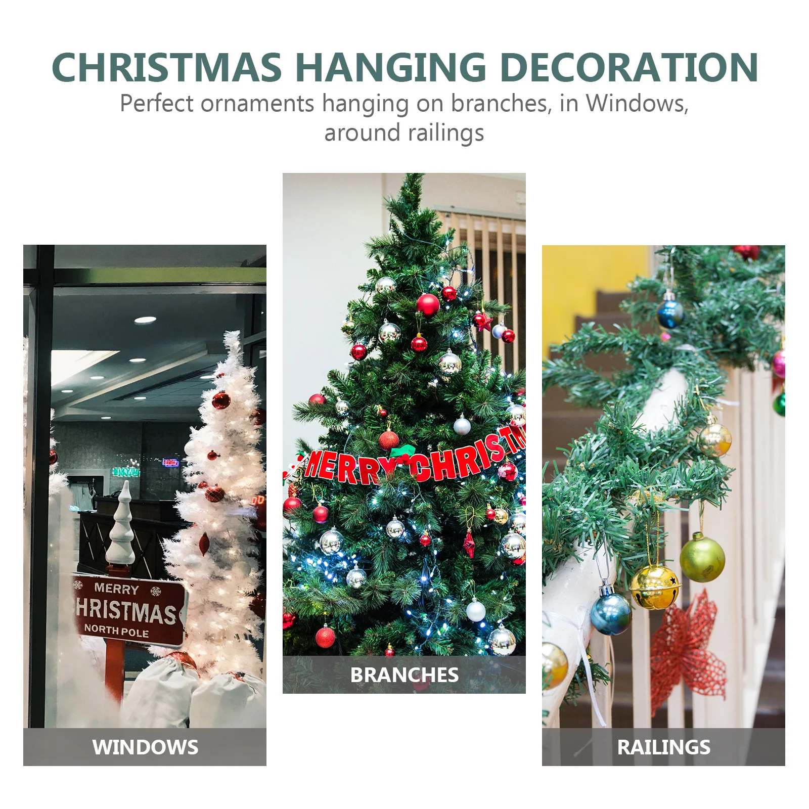 

12 Pcs Man Decorations Christmas Christmas Pendant Tree Pendant Lightweight PVC naments Festive Home Holiday Gifts