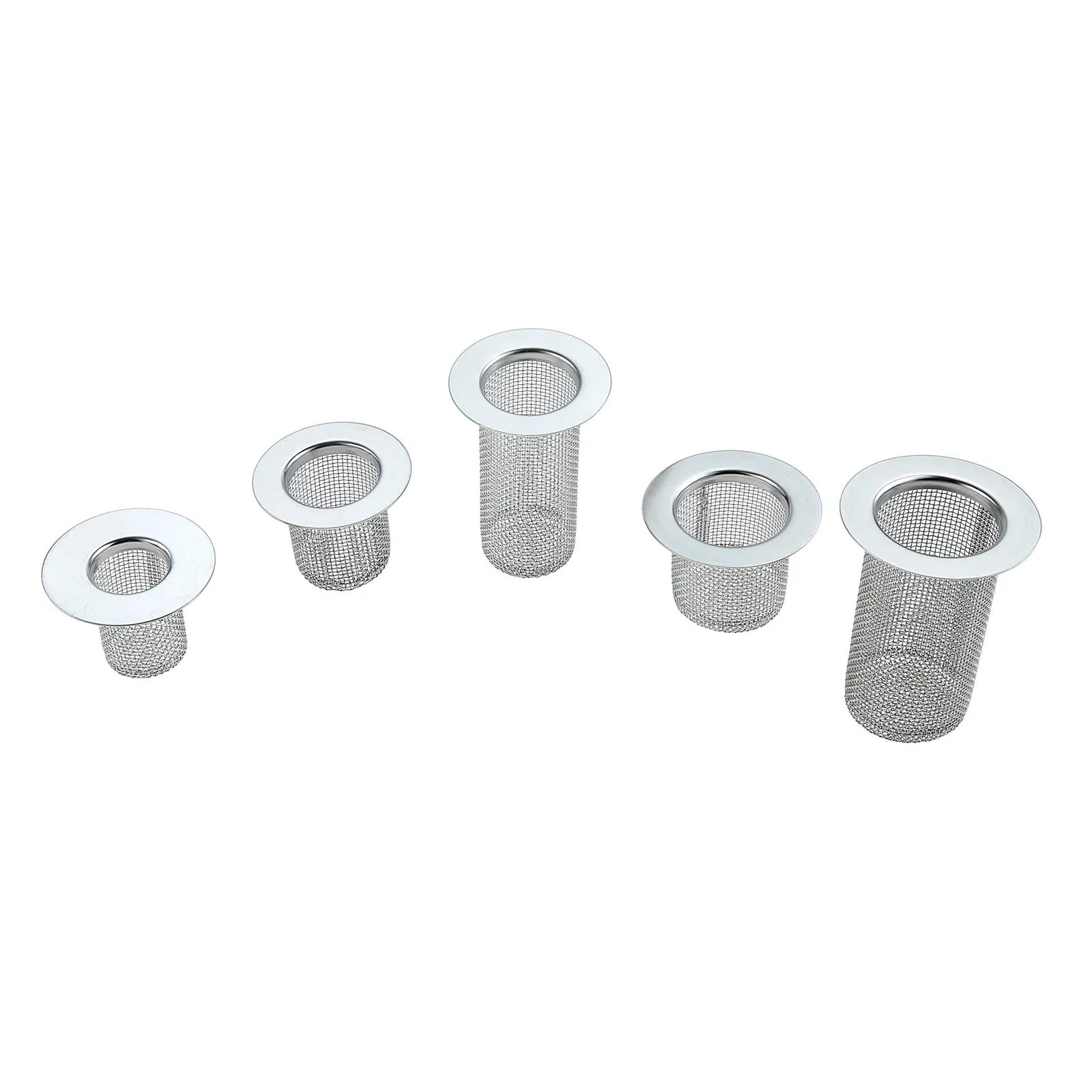 Filtro de drenaje de suelo de acero inoxidable 304, colador de pelo para fregadero de ducha, filtro antiobstrucción para fregadero de cocina, accesorios de baño, 1 ud.