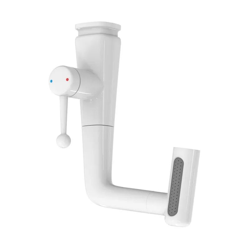 

ABFU-Multi-Functional 360° Rotating Bathroom Vanity Faucet With Pull-Out Design And Hot/Cold Water Supply